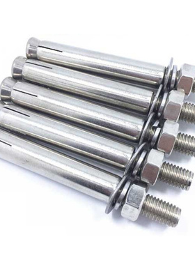 。304不锈钢膨胀螺丝膨胀螺栓M6M8M10M12*60x50x80x100x120x150x2