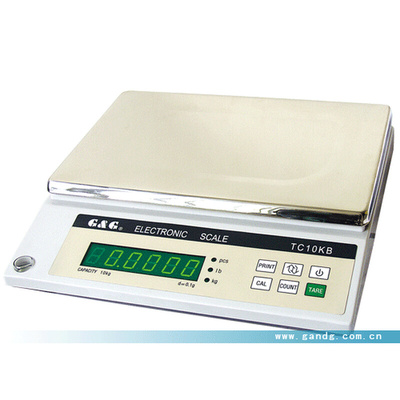 。美国双杰TC-K 系列TC10KTC20KTC30K电子天平 电子秤30kg/1g 台