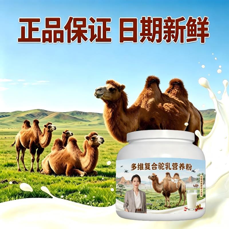 多维驼乳粉早餐冲饮高钙温和驼乳粉沙漠有机100%正品初乳