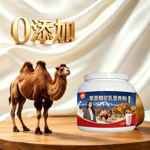 人群零蔗糖驼乳粉囤货家庭装高蛋白多维驼奶冲调粉沙漠官方初乳