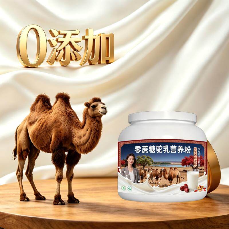 女士零蔗糖驼乳粉居家常备零蔗糖补钙驼奶粉沙漠正宗纯正
