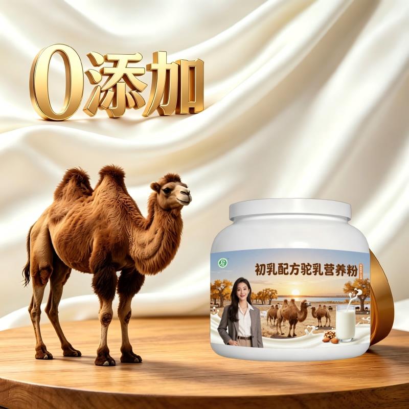 中老年初乳驼乳粉饭后饮用零蔗糖高钙驼奶粉厂家直销官方正品专用