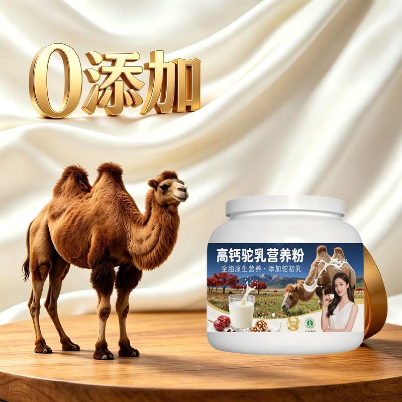 日常饮食人群高钙驼乳粉早餐冲饮口感醇厚驼乳粉沙漠有机正品配方