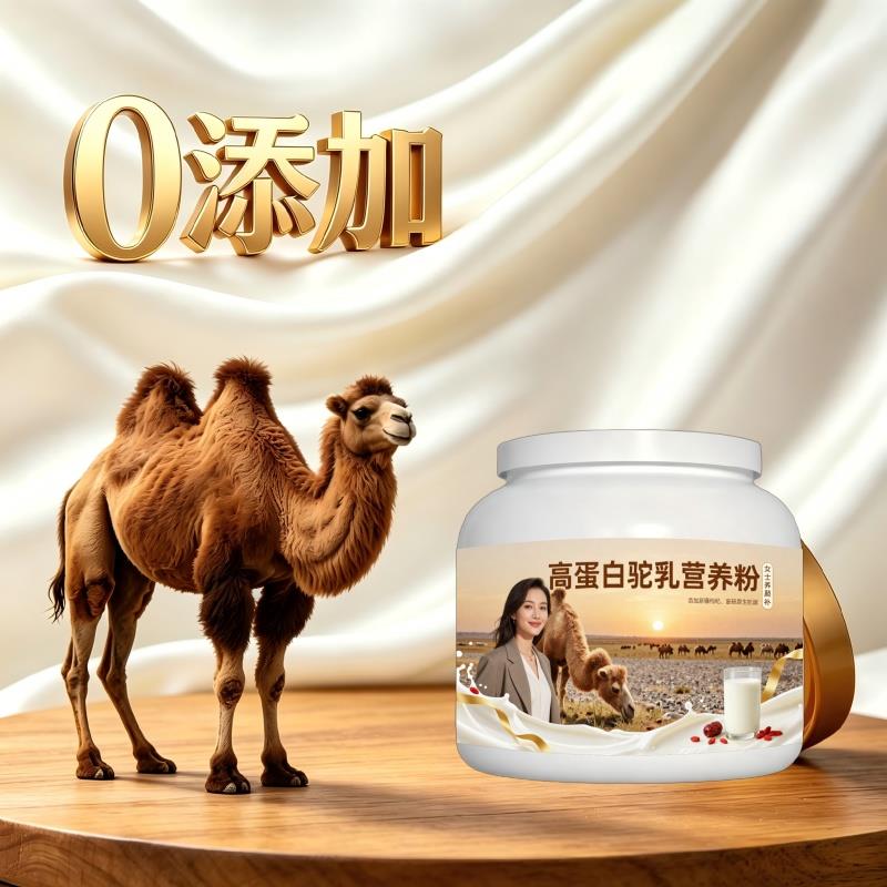 女士高蛋白驼乳粉晨起一杯均衡营养驼奶粉丰草牧场官方品牌初乳