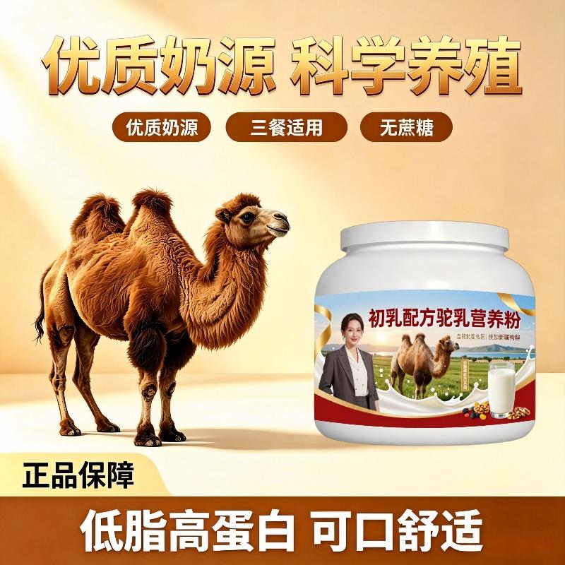 初乳驼乳粉居家食补高钙补钙驼乳粉厂家直销官方认证初乳配方