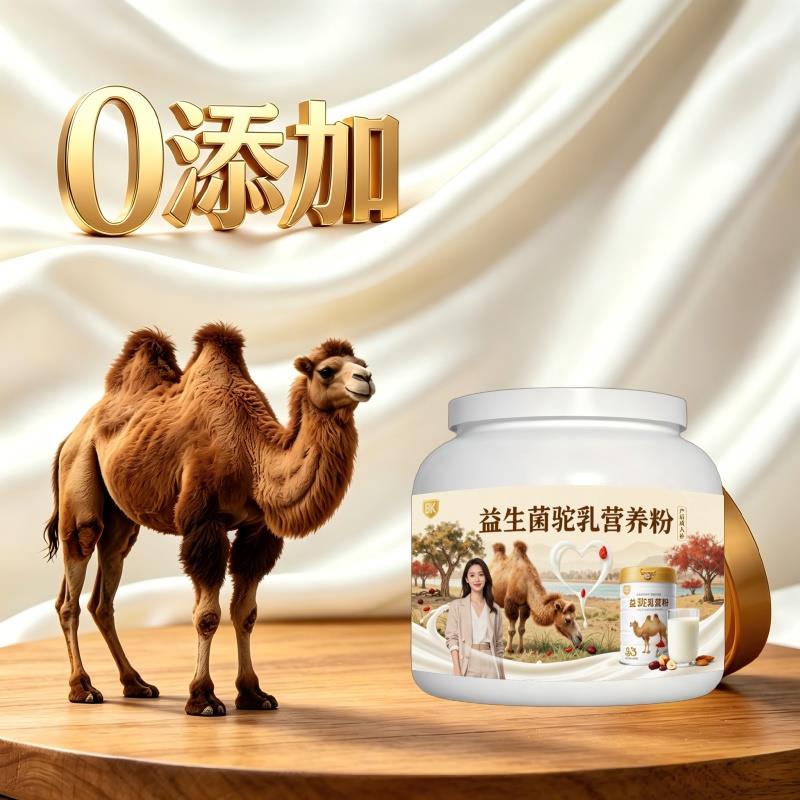 益生菌驼乳粉晨起一杯高钙高蛋白驼奶冲调粉沙漠100%正宗初乳