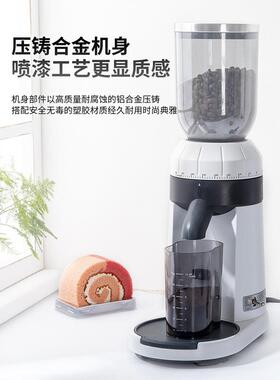 商用大量豆仓电LWY动啡磨豆咖机 研可容调咖磨啡豆研磨意式磨豆机
