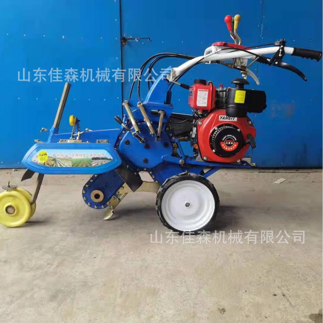 果机JS-10园农田深田沟挖槽自走链条式开沟 小型农用施肥起垄耕开