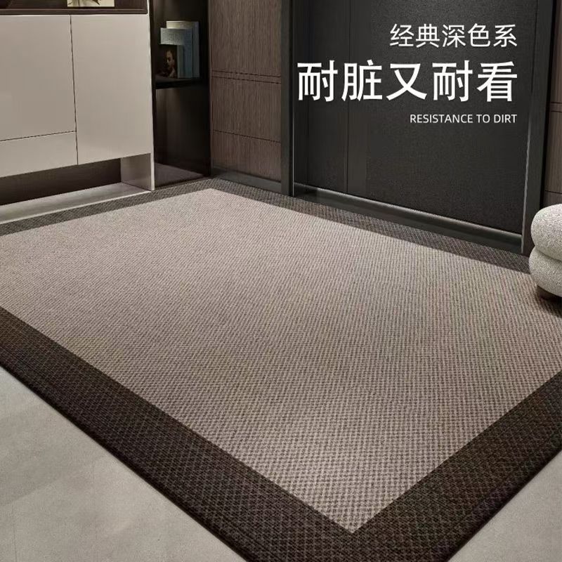 简约入户门地垫耐脏玄关进门脚垫家用除尘大门口地毯加厚耐磨门