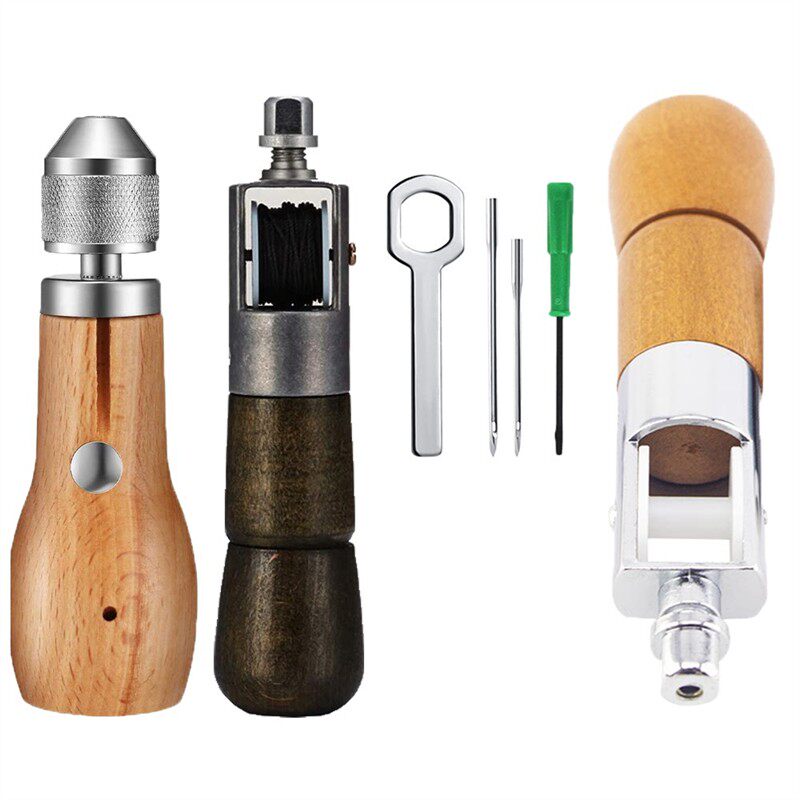 皮革手缝机DIY缝纫工具手工皮革皮鞋缝制工具手缝器套装