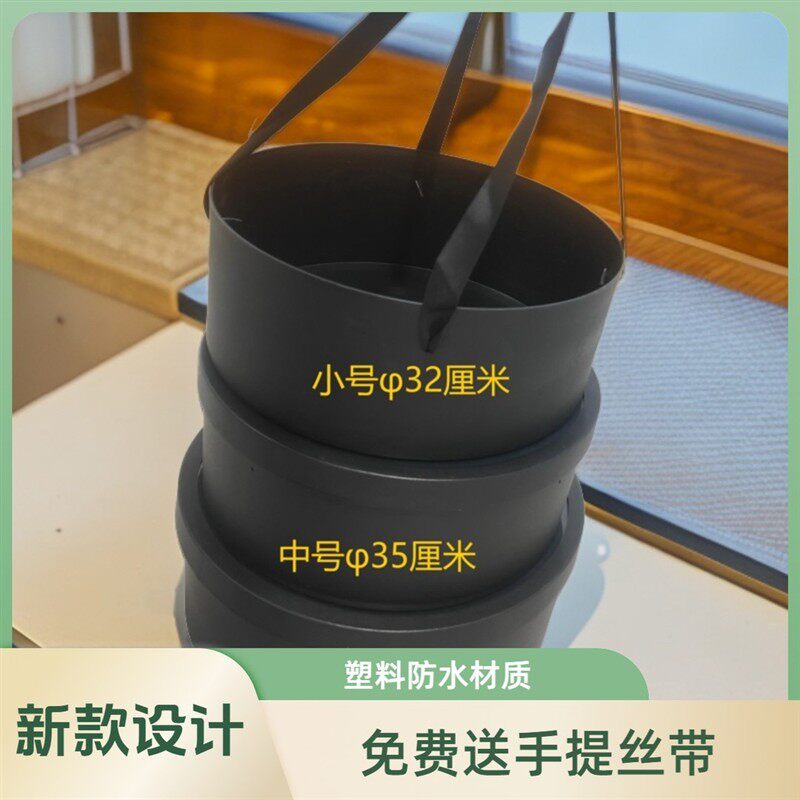 套三抱抱桶塑料加厚创意圆形套四礼盒黑色大号生日礼盒心形礼盒