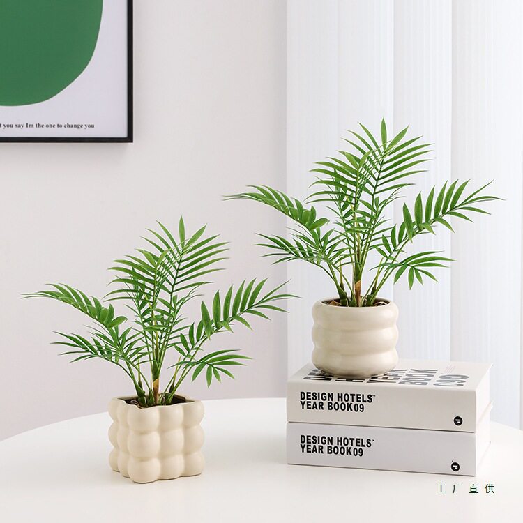 仿真植物北欧装饰小盆栽办公室客厅桌面室内盆景摆件仿生假花绿植