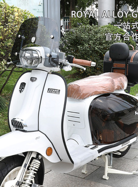 通用摩配适用25款RAGP150竞技挡风靠背货架尾包一站式改装配件