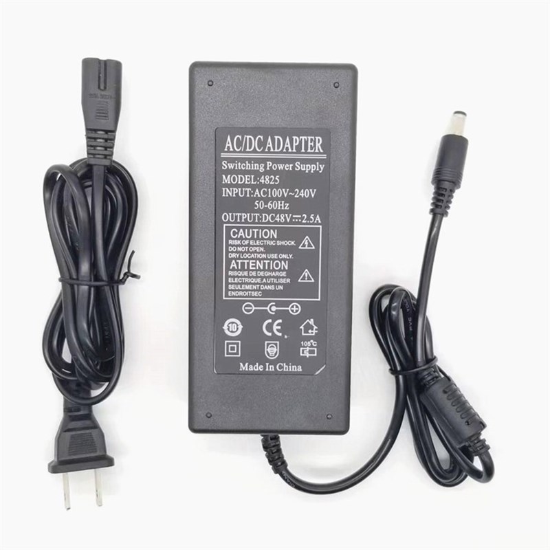 适用磊科NS109P-8-120W开关电源9口百兆POE交换机48V2.5A适配器线