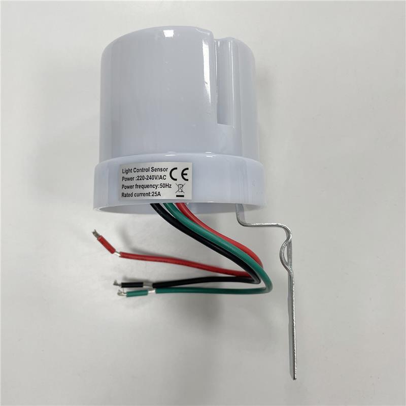全自动感应开关AS-23路灯光控户外防雨光感可调220V 25A路灯开关