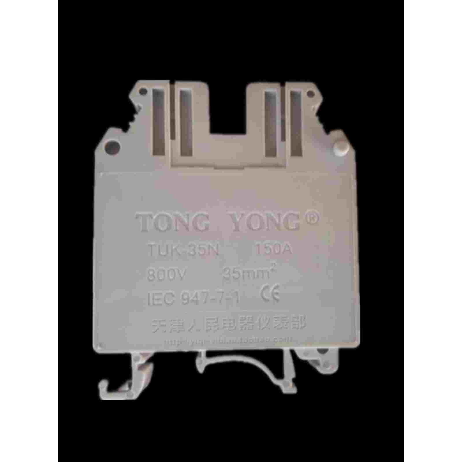 上海通用UK端子TUK-35N/150A系列接线排 连接器 接线端子排单片价