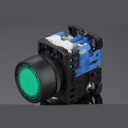 LA128富士款带灯型复位按钮开关 AR22-F52-11E11