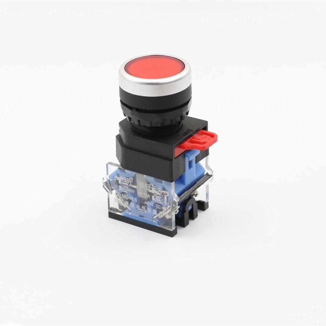 LA38 LA39型复位平头按钮开关 LA138-22A-11BN