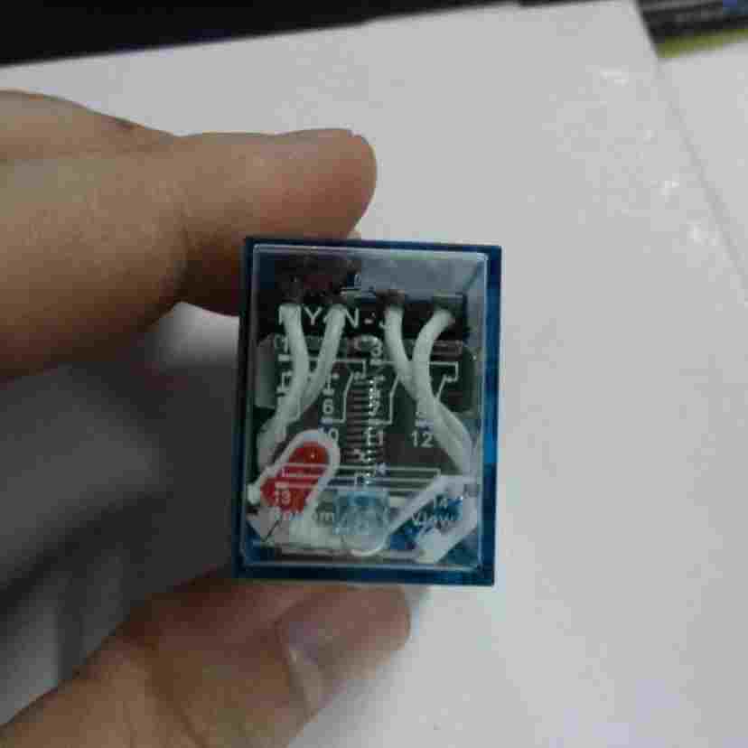 国产铜点MY4NJ 电磁中间继电器  HH54P  四组5A 14脚