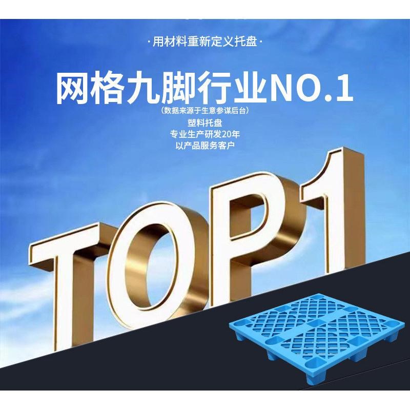 热销新款塑料托盘叉车仓库地垫托板防潮垫板物流拖盘卡板地堆货物
