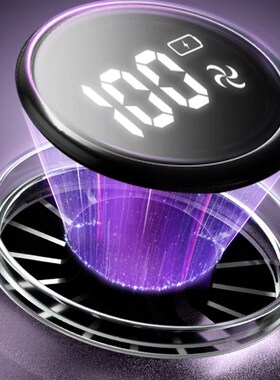 热销爱登风扇E116手持高速迷你风扇户外便携小风炮100档风力轻音U