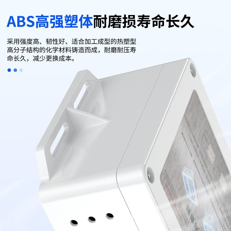 热销定制新型气动电磁阀消音器盒气缸真空生气器降噪静音过滤式排