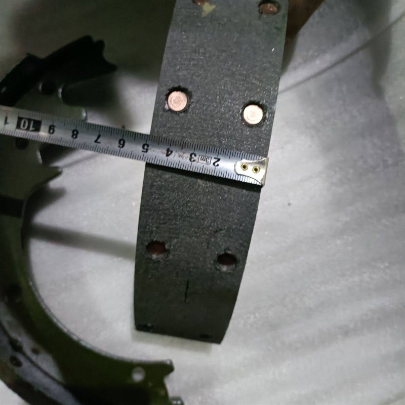 热销适用于巨力250农用三轮车工程车油刹刹车蹄刹车片制动片制动
