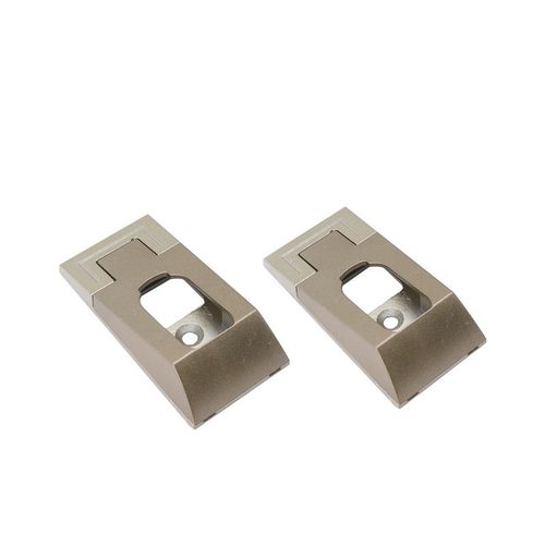 热销铝合金法兰座衣通座衣杆固定座衣柜挂衣杆托法兰底座配件