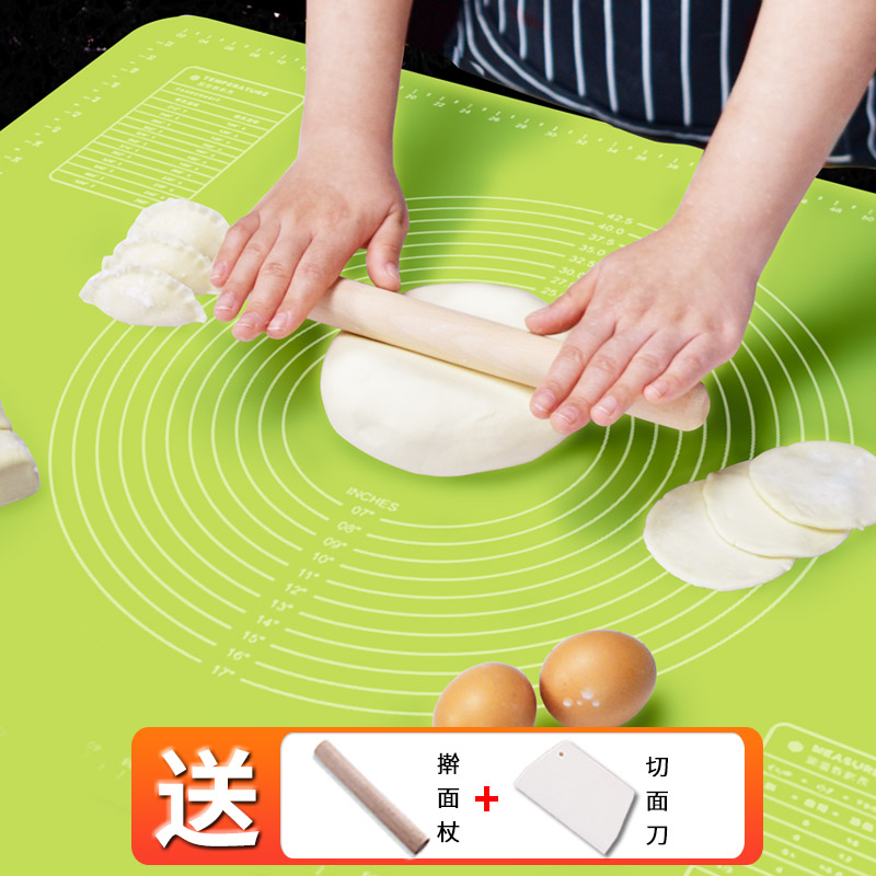 热销款大号硅胶垫揉面垫家用和面板加厚擀面垫和面垫硅胶面板案板