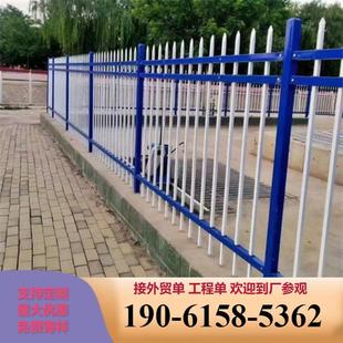 园林院子围栏铁门单门栏栅狗围栏家用室内户外花园栅栏锌钢护栏