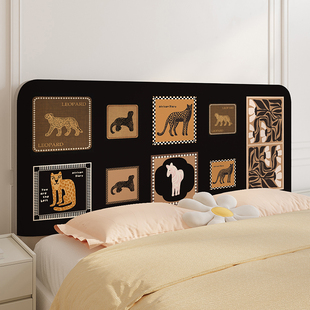 中古风复古软包床头套罩万能通用弹力防尘遮丑全包保护罩床头罩套