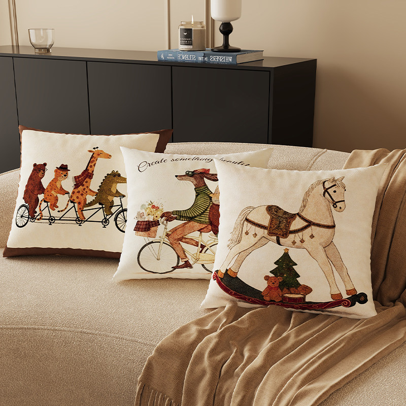 卡通沙发靠枕抱枕客厅书房含芯靠背垫风卧室飘窗靠垫靠枕套可拆洗,居家布艺,靠垫/抱枕,淘宝优惠券,粉丝福利购,淘宝优惠卷