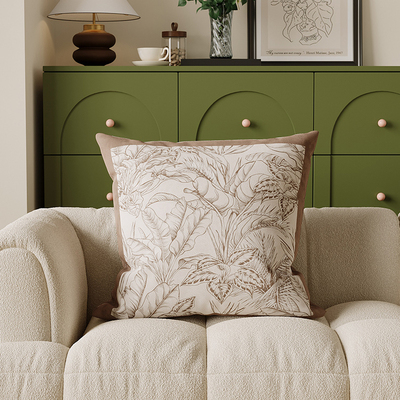 轻奢法式抱枕套高级感抱枕靠垫客厅沙发床上靠枕车用方枕2025新款