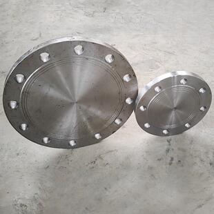碳钢法兰盲板PN10国标碳钢法兰盖板PN16化工部盲板DN50 65 80 100