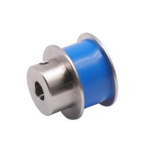 怡合达 ENK01-D15-P5-T6 聚氨酯平皮带用滑轮 法兰型 圆孔+螺孔型