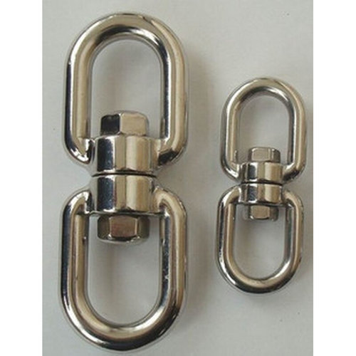 。不锈钢旋转环旋转扣8字转环 连接环链条扣环狗链转环万向环M4-M