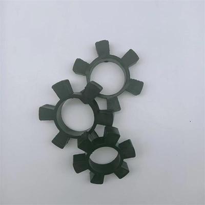 橡胶六角胶梅花垫联轴器缓冲垫水泵减震垫六角T75-95/105/108/154