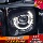 Подходит для Mercedes-Benz Big G-class Barbos Carbon fiber Devil's Eye G350G63G500 модифицированная рама фары mini 4