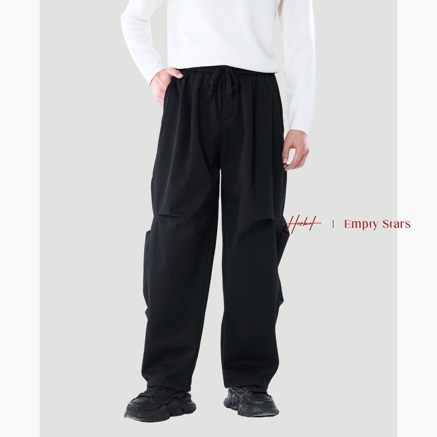 HERBL黑白休闲裤男205年