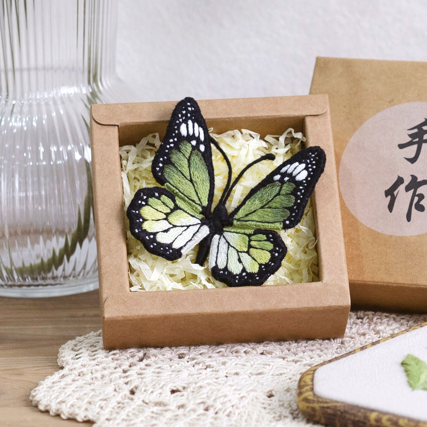 缝纫刺绣diy材料包情侣手