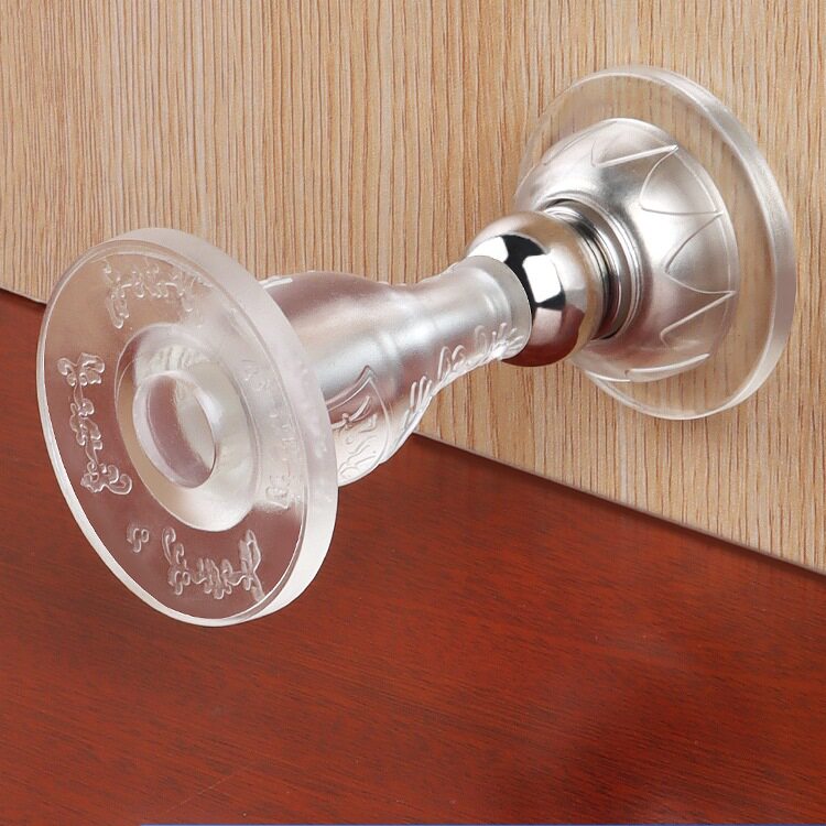 门档器硅胶门吸免打孔新款大门防撞门后家用顶门抵门门塞门阻