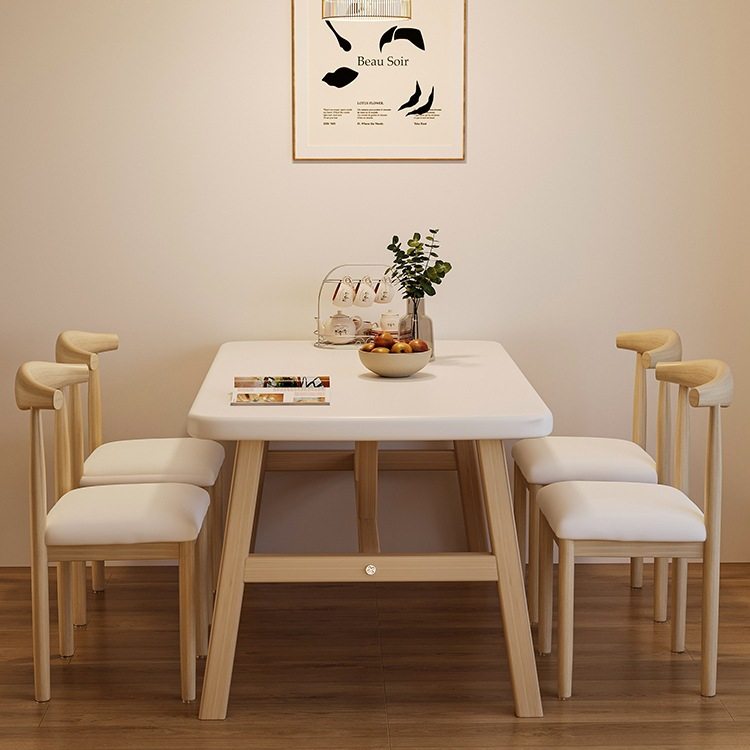 餐桌家用小户型现代简约轻奢长方形桌子餐饮商用出租房用吃饭桌椅,住宅家具,板木餐桌,淘宝优惠券,粉丝福利购,淘宝优惠卷