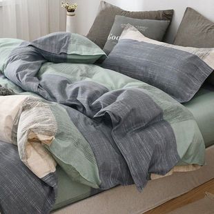 床品四件套床单被套枕头套床品套件单人学生宿舍床上三件套磨毛