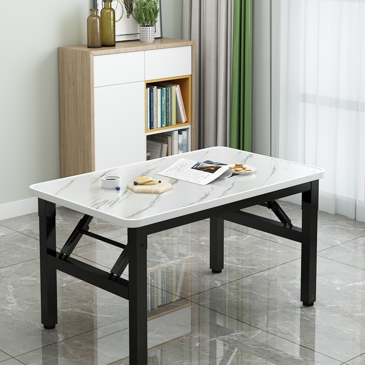 矮桌折叠长方形餐桌出租屋宿舍饭桌小地桌简易摆摊桌户外方形桌J*