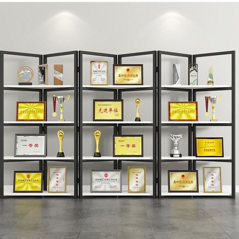 荣誉证书展示架办公室证书合格证产品陈列柜奖牌奖杯荣誉包邮