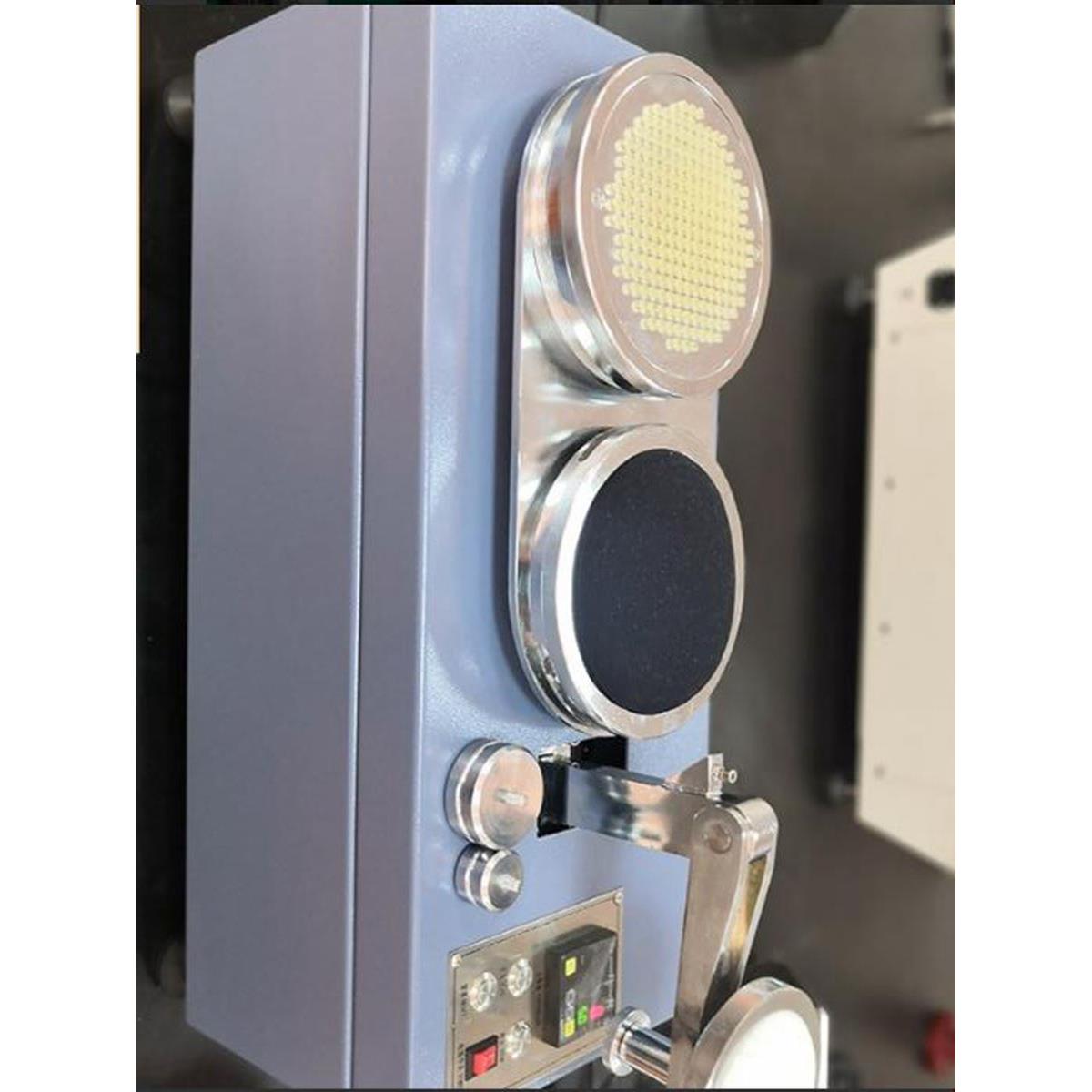 YG502织物起毛起球测试仪圆轨迹摩擦耐磨试验机纺织面料布料检测