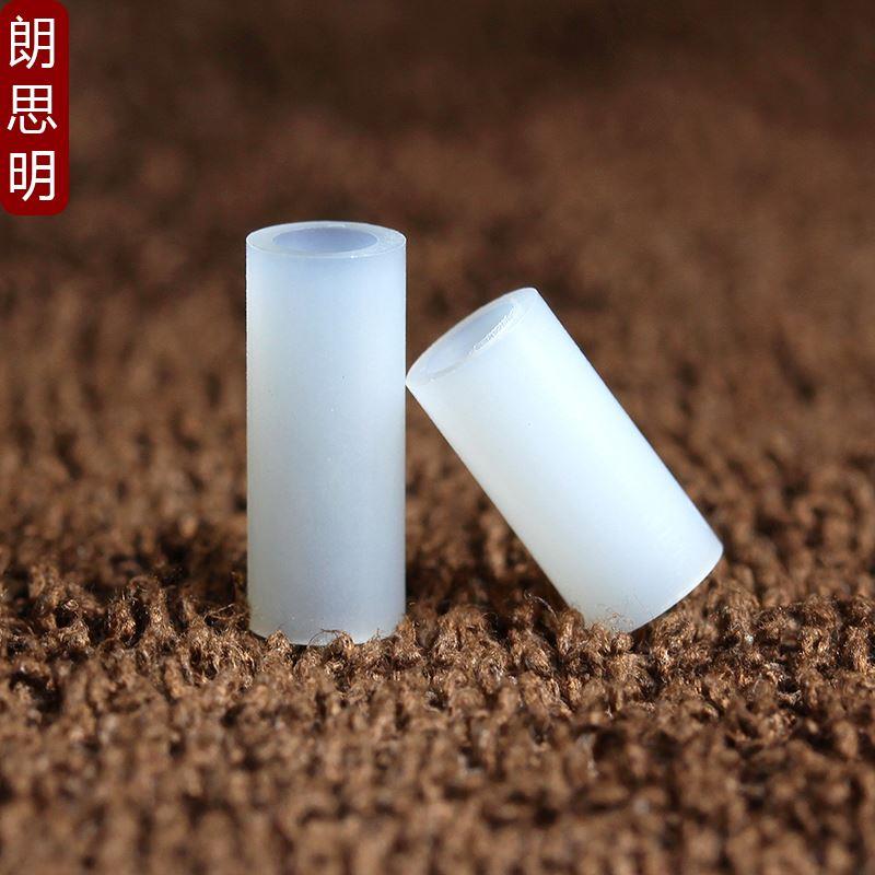 M5M7M8M10尼龙塑料直通柱隔离耐磨轴套加高螺丝套管加厚垫片垫柱