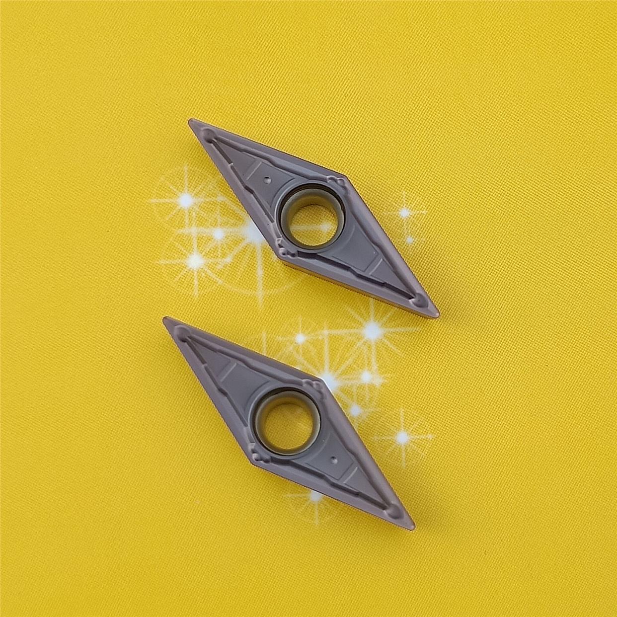 加硬耐磨VBMT160404 160408-MV菱形35度尖刀不锈钢专用数控车刀片