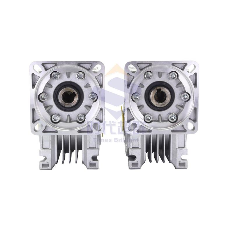 NMRV蜗轮蜗杆减速机可配57/86/110/130步进电机伺服电机时代超群