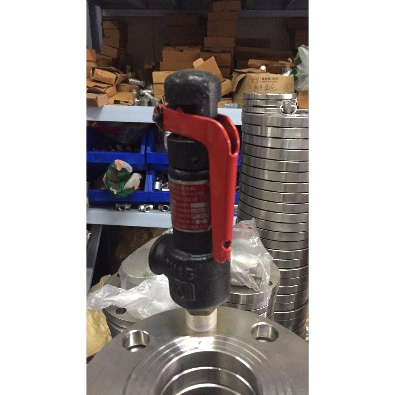 A27H-10弹簧式安全阀/储蓄罐安全阀微启式DN15 DN20 DN25 DN32-50